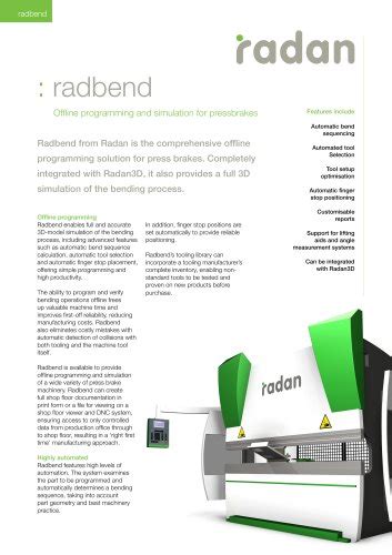 RADAN Radtube - RADAN - PDF Catalogs | Technical Documentation | Brochure