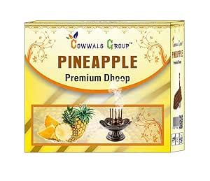 Cowwal’s Group Pineapple Dhoop Sticks Pure Organic Herbal Mix 60 Sticks ...