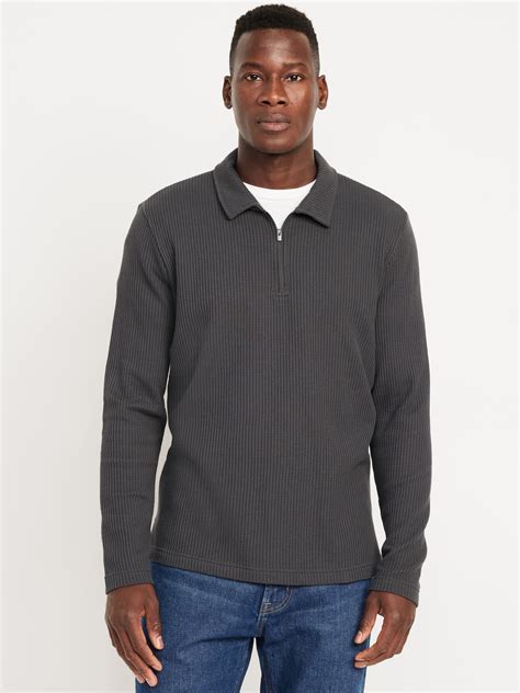 Men's Quarter Zip Sweaters | Old Navy