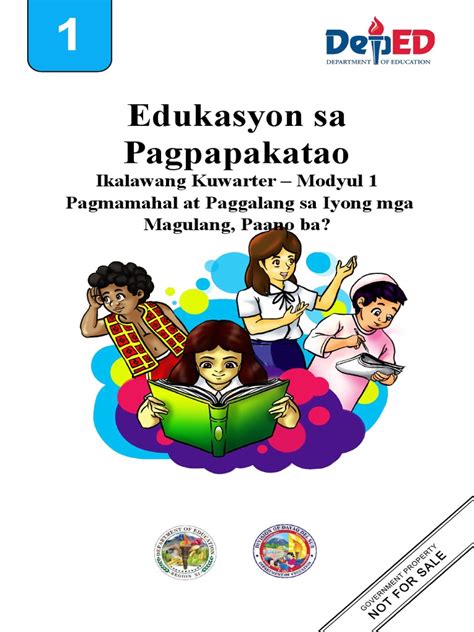 Image result for DepEd ESP Module 1 1st Quarter