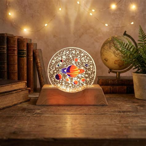 3D Creative Visualization Lamp | Optical Illusion LED Night Light | Co ...
