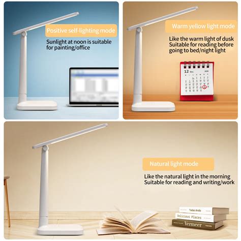 LED настолна лампа с акумулаторна батерия