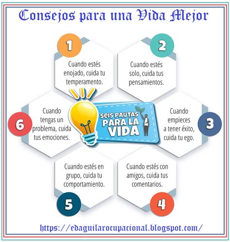 Edgardo.Aguilar.Ocupacional: CONSEJOS PARA UNA VIDA MEJOR