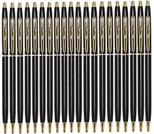 (20) Black and Gold Uniform Pens Police Department Pack for 10 Officers ...