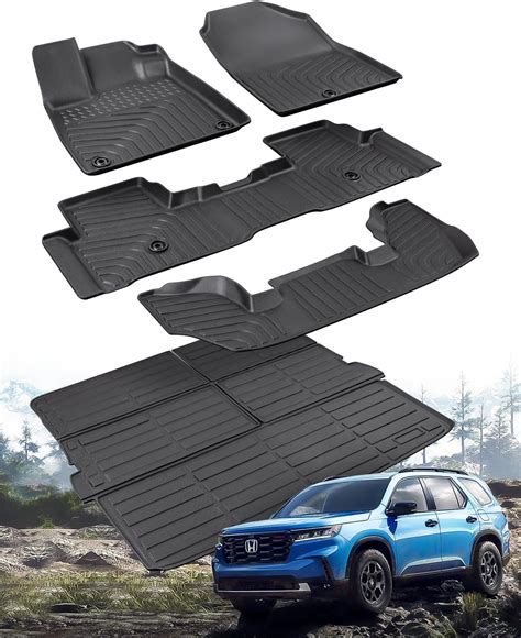 Amazon.com: CreekT 5 PCS 2025 for Honda Pilot Floor Mats, for Honda ...