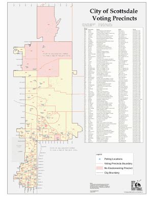 Fillable Online Polling Locations Voting Precincts Boundary No ...