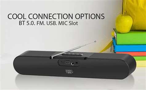 Blaupunkt SBA20 Party 20W Wireless Soundbar with 2000 mAh Battery I ...