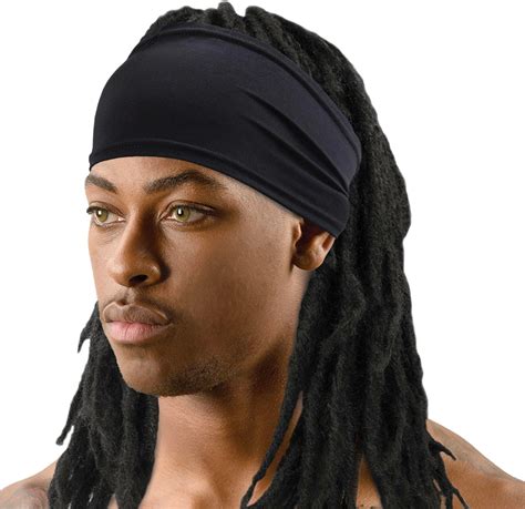 Amazon.com : Titan Spandex Skull Cap for Dreadlock and Braid - Black ...