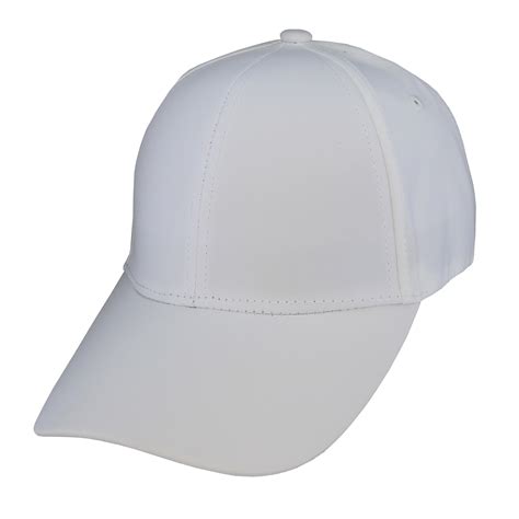 Nuevo Gema - Gorra deportiva para adulto 6 gajos blanca