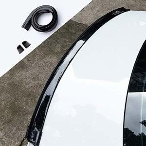 JAINFAM Glossy Black Trunk Spoiler Lip Kit Car Rear Spoiler Exterior ...