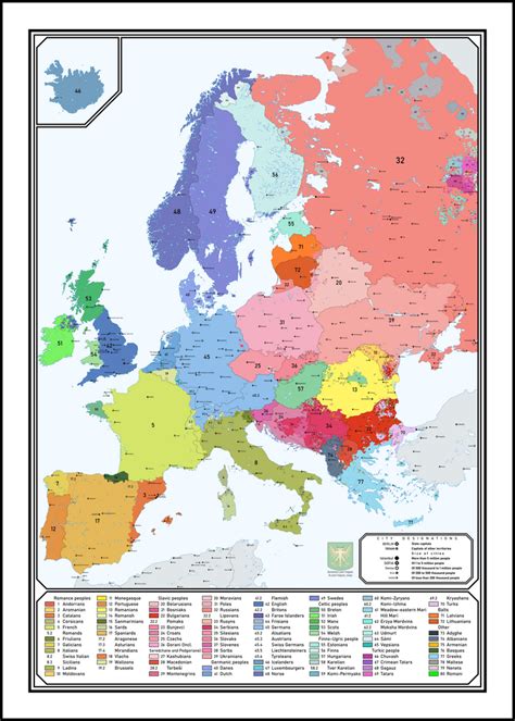 Europe Ethnic Map 的图像结果