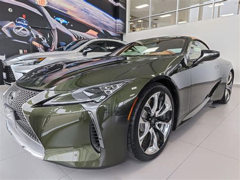 2023 Lexus LC500 in Nori Green Pearl : r/Lexus