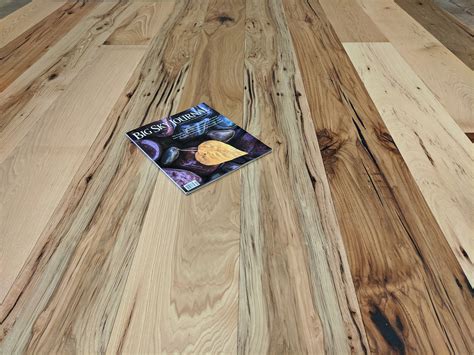 Wide Plank Hickory Flooring