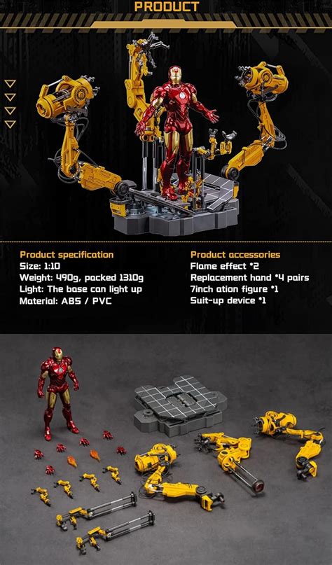 BANOBI Ironman MK85 Deluxe Action Figure with Multi India | Ubuy