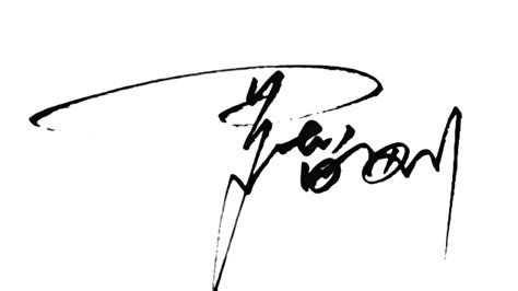 罗字签名，超级好看的写法