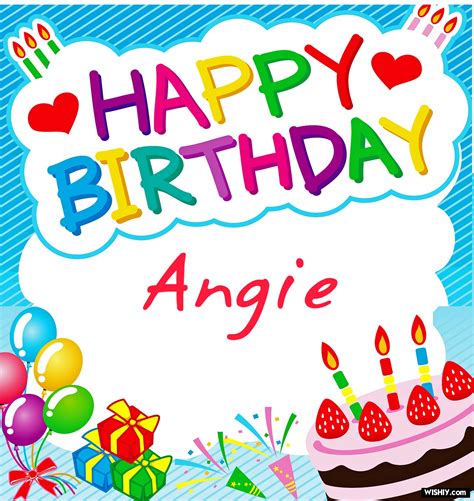 Best Birthday Images for Angie Instant Download
