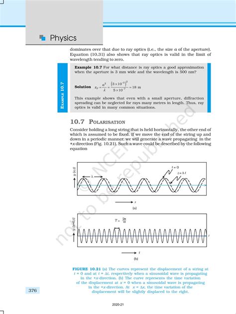 Wave Optics - NCERT Book of Class 12 Physics Part II