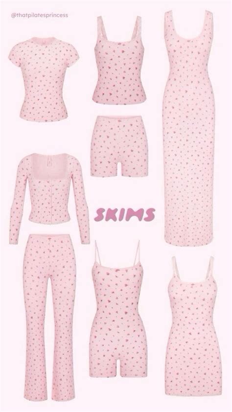 Skims Valentine’s Day collection | Fashion outfits, Cute comfy outfits ...