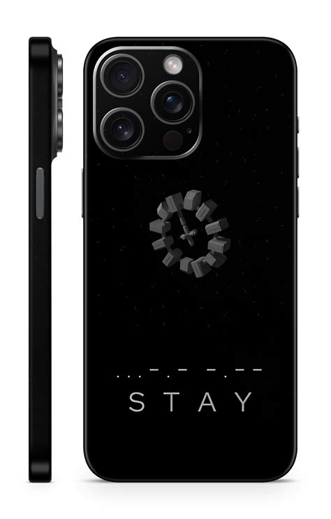 Interstellar ‘STAY’ Mobile Skin | Iconic Sci-Fi Design - Worthwrap ...