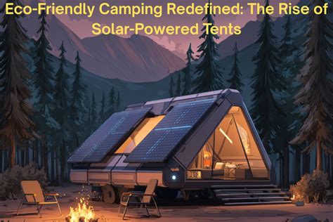 Solar-Powered Tents: Eco-Friendly Camping Redefined (2025 Guide)