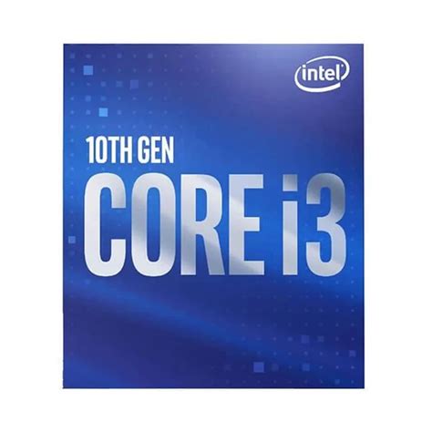 INTEL Core i3 10100 10th Generation Processor ( 4.3 GHz / 4 Cores / 8 ...