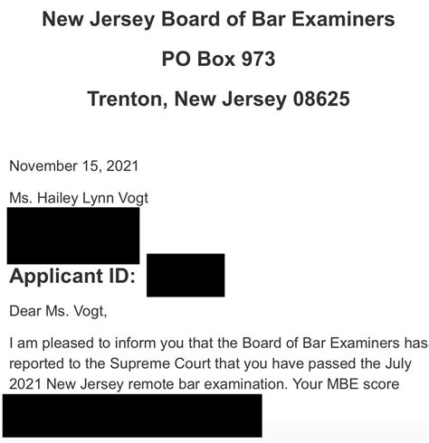 Excited to share that I’ve passed the New Jersey Bar Exam! I’m so ...
