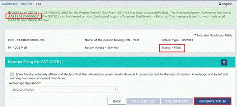 How to File GSTR-11- Inward Supplies by persons having UNI with FAQs