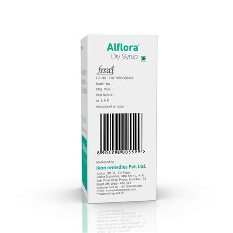 Buy Alflora Bottle Of 60ml Dry Syrup Online & Save Up to 24% at PharmEasy