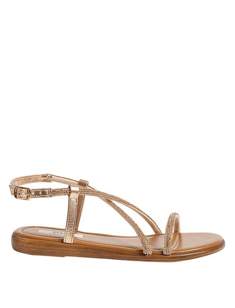 Buy Sparkle Strappy Flat Sandals at Marks & Spencer