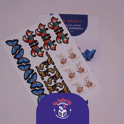 Acheter Mon Ptit Everdell - Pack de Stickers - La Fabrik Ludique ...
