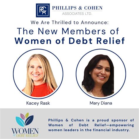 #womenofdebtrelief #womeninleadership #pca #empowerment #debtrelief # ...