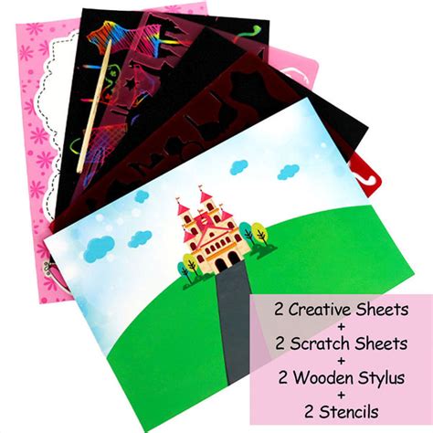 Buy Drawing Stencil Set Art and Craft – Popup Kids