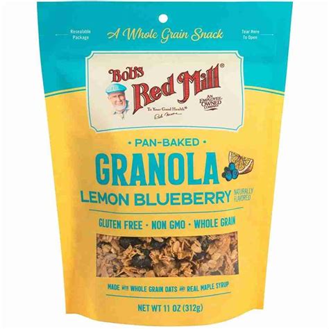 Bob’s Red Mill Gluten Free Lemon Blueberry Homestyle Granola - Food E ...