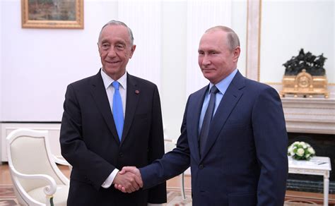 Meeting with President of Portugal Marcelo Rebelo de Sousa • President ...
