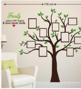 LKstencilprint frame tree K2 Style full Wall Design Stencil for Wall ...