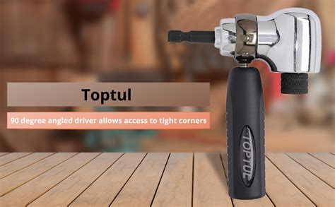 Toptul FTGC0808 90 degree Angled Driver Drill Tool : Amazon.in: Home ...