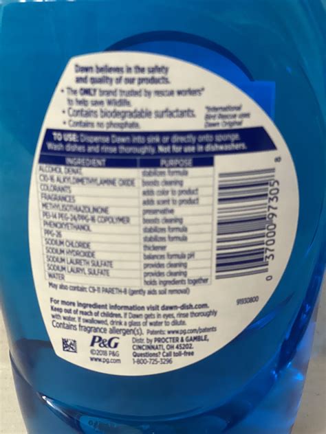 Does Dawn Dish Soap Have Acid In It at David Boutte blog