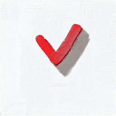 Minimalist white check mark on white background | Premium AI-generated ...