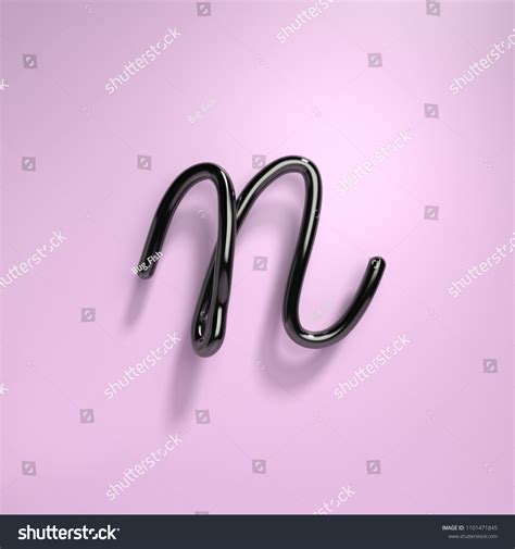 Cursive Lowercase N