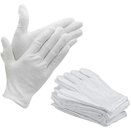 Cotton Hand Gloves Grey - Pack of 2 : Amazon.in: Home Improvement