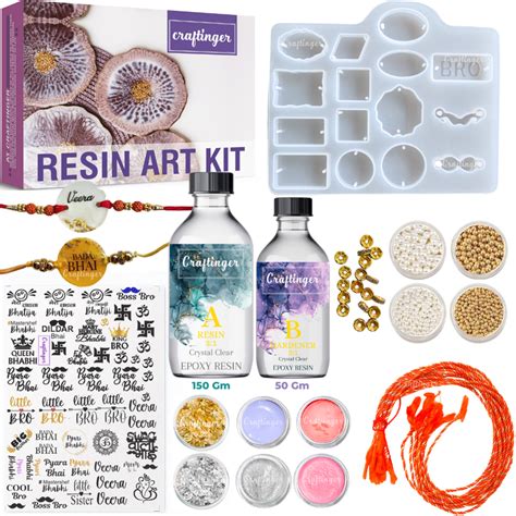 Rakhi Resin Kit – Craftinger