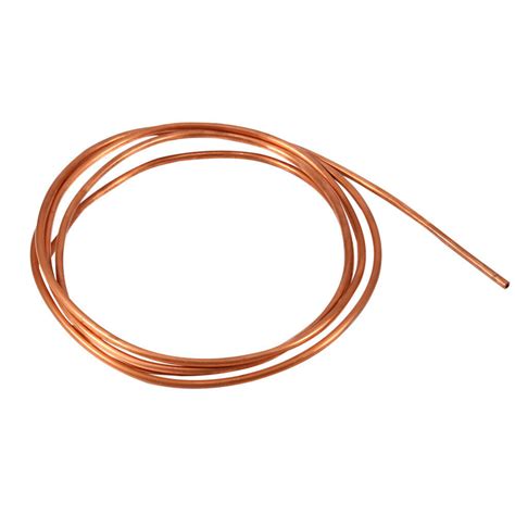 2M Soft Microbore Copper Tube Pipe OD 4mm x ID 3mm For Refrigeration P