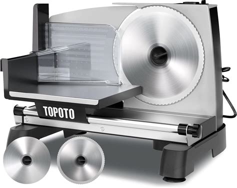 TOPOTO 200W Deli Food Slicer with Child Lock - Maroc | Ubuy