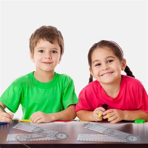 3 Pieces Angle Finder Rulers Goniometer 360 Degree India | Ubuy