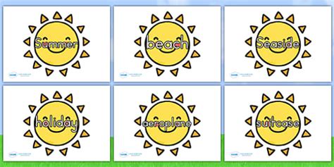 Summer Words On Suns