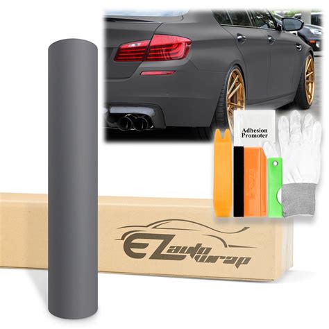 Buy 60"x720" (5FTx60FT) Premium Ultra Matte Flat Nardo Gray High Glossy ...