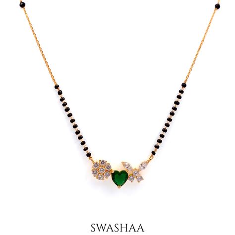 Deesha 18K Gold Plated Mangalsutra – Swashaa