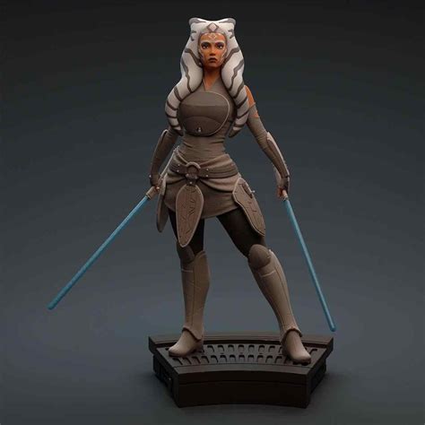Star Wars - Ahsoka Tano Statue ‹ 3D Spartan Shop
