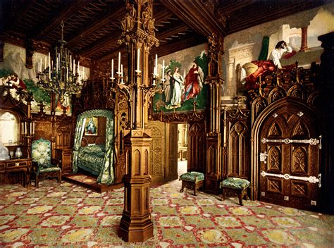 Inside Neuschwanstein Castle!!! | Neuschwanstein castle, Castles interior, Castle bedroom
