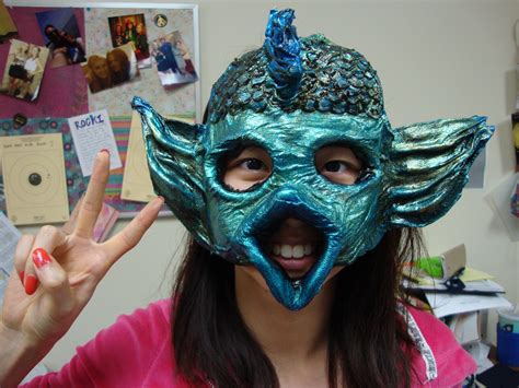 Creating Any Shape Papier Mâché Mask : 11 Steps (with Pictures ...